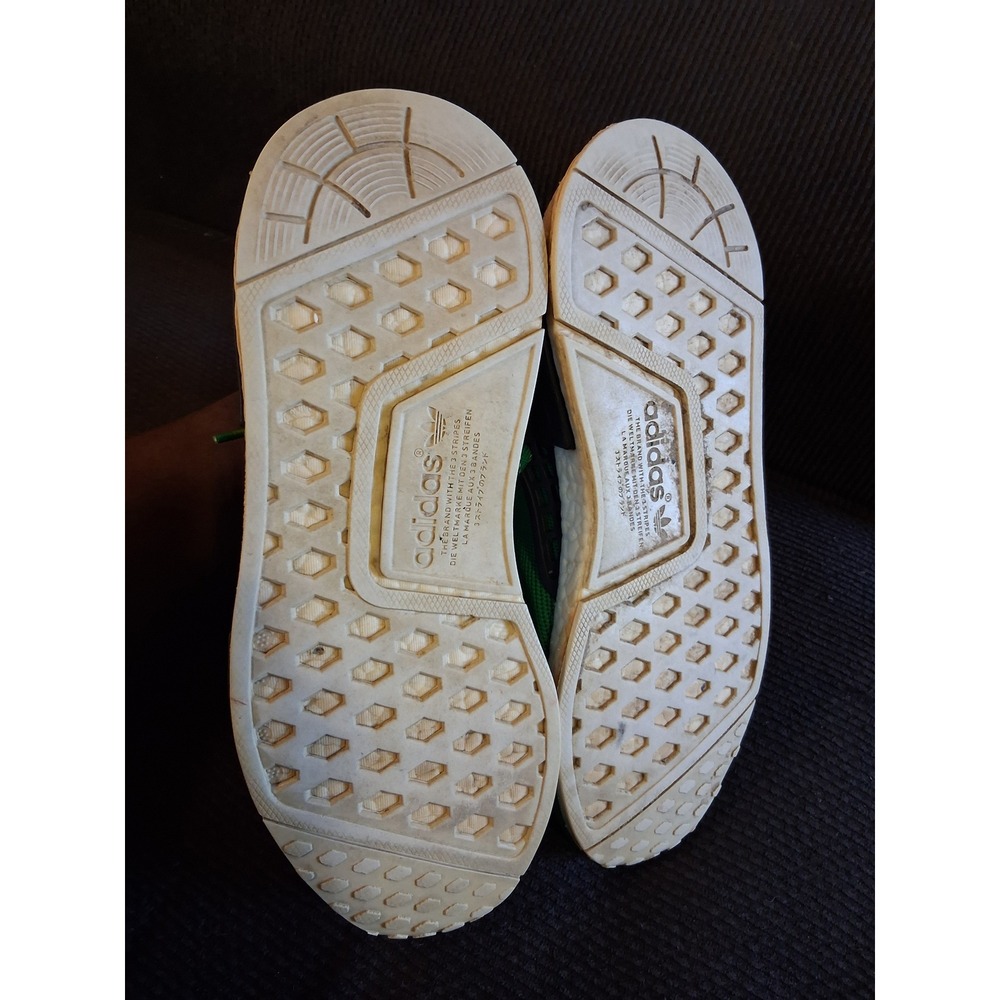 Adidas Pharrell Williams Human Race NMD Green Hu BB0620 Mens Size 6 Sneakers - Picture 7 of 8
